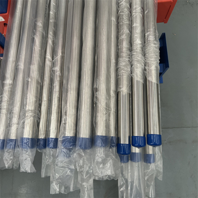 Équipement d'usine 180 Grit EN 1.4401 Tubes sanitaires en acier inoxydable 316L