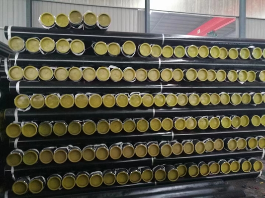 Acier rond sans couture standard 3000mm d'extrémités des tuyaux d'acier 7mm d'alliage d'ASTM