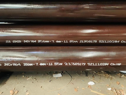Tuyaux de recourbement 34Cr durable Mo4 JIS G3429 de tubes et tuyaux sans soudure, en acier