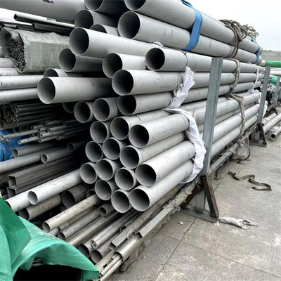 tuyau de tubes d'échange de chaleur d'acier inoxydable de 100mm pour les substances acides et alcalines
