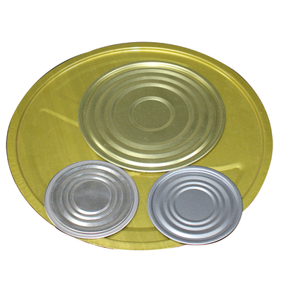 Diamètre en acier Tin Bottom de Tin Can Lids 153mm de fer-blanc d'emballage de nourriture 0.14mm