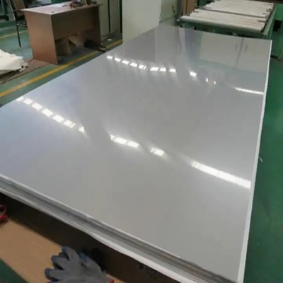 Plaque en acier inoxydable laminée à froid 301 12Cr17Ni7 2B/BA/ 0,1-2,8 mm d'épaisseur