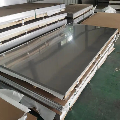 Plaque en acier inoxydable laminée à froid 301 12Cr17Ni7 2B/BA/ 0,1-2,8 mm d'épaisseur