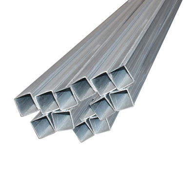 ASTM A36 Tubes en acier soudés rectangulaires prégalvanisées MS Tubes carrées en fer