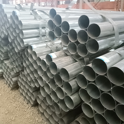 Échafaudage Pipe ronde en acier galvanisé Gi galvanisé à chaud pour la construction
