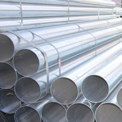 Tubes en acier pré-galvanisé de 15 mm d'épaisseur