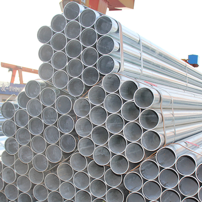 Tubes en acier pré-galvanisé de 15 mm d'épaisseur