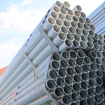 Pipe en acier rond galvanisé sans soudure ASTM A106 Sch 40 ERW GI
