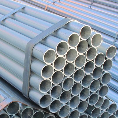 Pipe et tube en acier galvanisé à chaud 1 mm-20 mm pour la construction