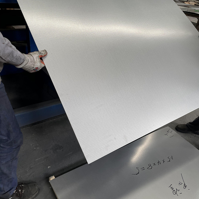 ASTM 321 SS Feuilles coulées avec différentes surfaces PVC filmé pour l'industrie pétrochimique