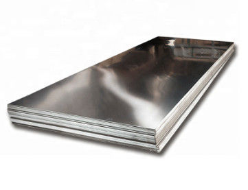 SS316 SS304 a laminé à froid la plaque d'acier inoxydable 2000mm 6000mm