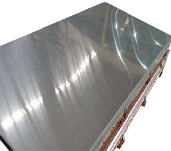 SS316 SS304 a laminé à froid la plaque d'acier inoxydable 2000mm 6000mm