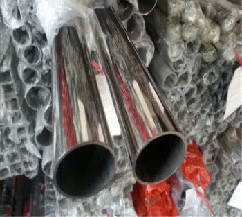 SS201 ASME 2,5 dans le tuyau d'acier inoxydable, tube poli par miroir d'acier inoxydable