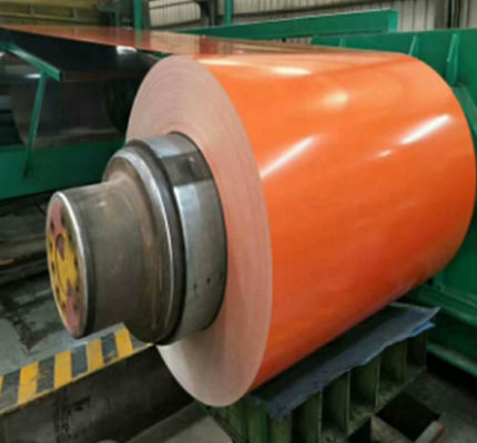 Ppgi Dx51d a enduit les matériaux d'une première couche de peinture de construction en acier de bobine de Galvalume