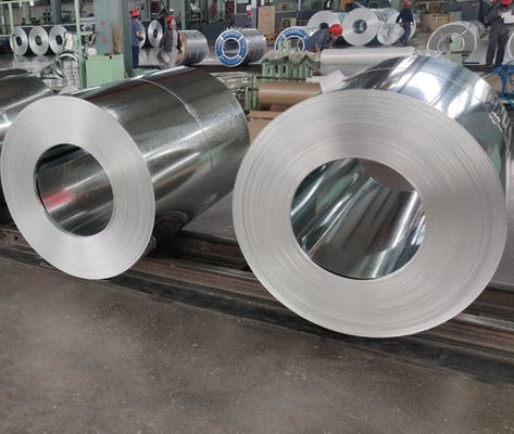 Astm laminé à froid 304 bobines en acier galvanisées plongées chaudes zinguent enduit