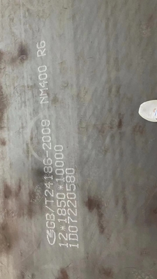 L'usage de NM400 NM450 NM500 NM600 plaque le haut manganèse