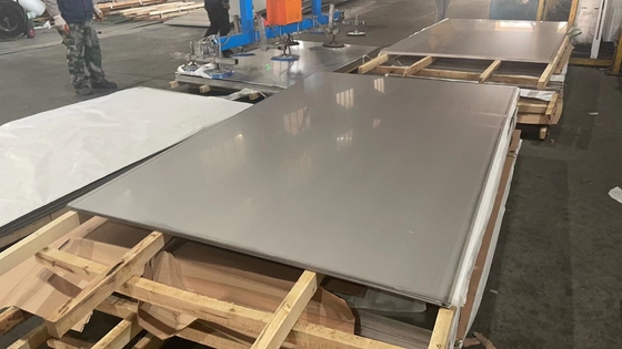 La construction ASME a laminé à froid la plaque d'acier inoxydable 2000mm x 1500mm