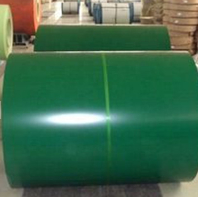 Ppgi enduit par couleur a galvanisé la bobine en acier pour le matériau de construction