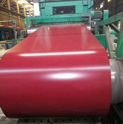 Ppgi enduit par couleur a galvanisé la bobine en acier pour le matériau de construction
