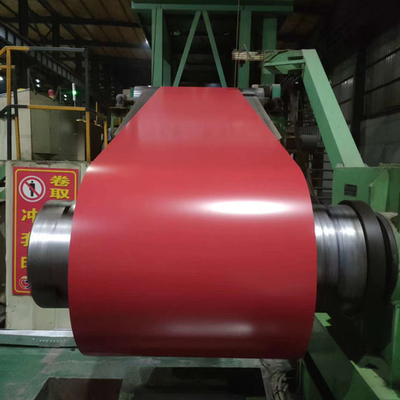 Couvrir Z30 a pré peint la couleur galvanisée de tôle d'acier a enduit des bobines en métal