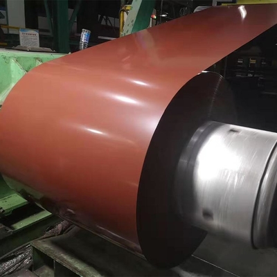 La couleur a enduit la mesure en acier en acier 8 Ton Coil Weight de la bobine 26 de Ppgi de fer