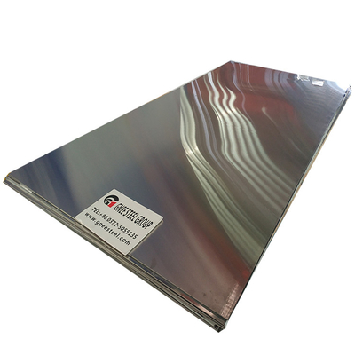 Plaque d'acier inoxydable laminée à froid par plat 4x8 d'OIN solides solubles 304