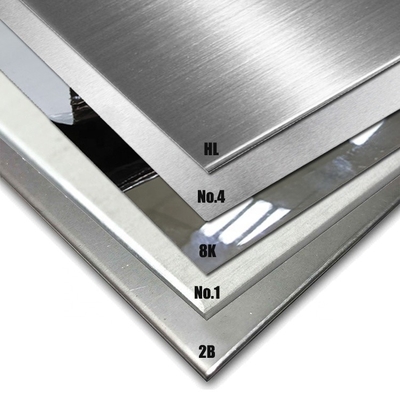Feuille plate du BA solides solubles 304 du panneau 304L d'acier inoxydable de la CE 4x8